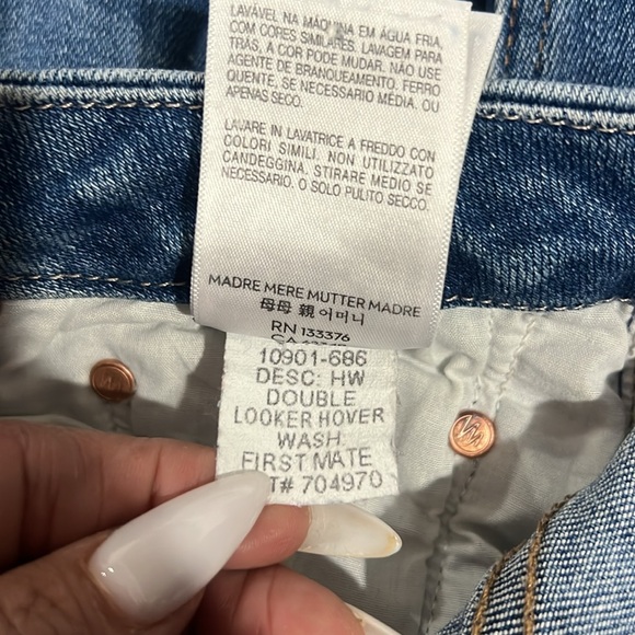 Mother jeans high waisted double looker hover 29 - Picture 7 of 7